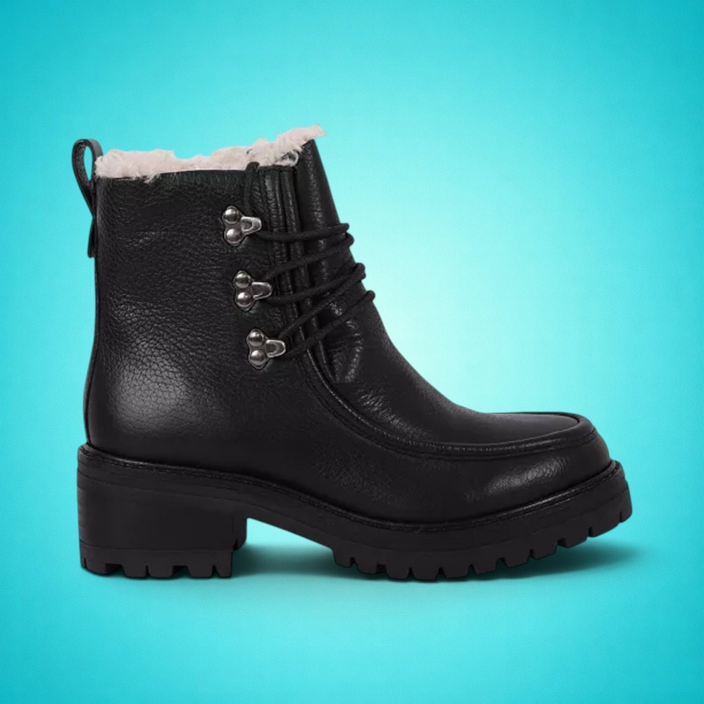 New Women's Kenneth Cole Black Bristol Wallaby Boots, Size 8.5. Retails $235